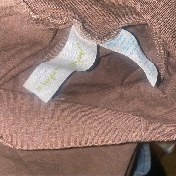 Matilda Jane Paint  Numbers Pants Young Wheat Big Ruffle Crochet Tan Sz M - Picture 4 of 5